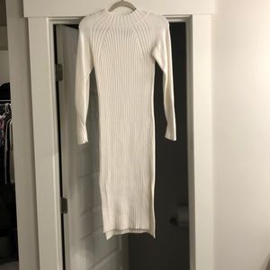 Midi sweater dress
